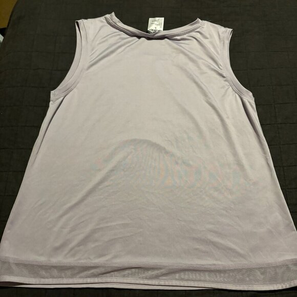 Lightweight Crane Purple‎ Activewear Muscle Tee Large - Picture 5 of 5